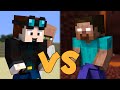 TheDiamondMinecart VS Herobrine - Minecraft 