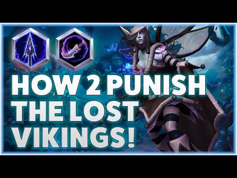 Sylvanas Arrow - HOW TO PUNISH THE LOST VIKINGS! - Grandmaster Storm League