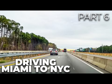 Driving from Miami, Florida to NYC | Part 6 - South of the Border, SC to Selma, NC