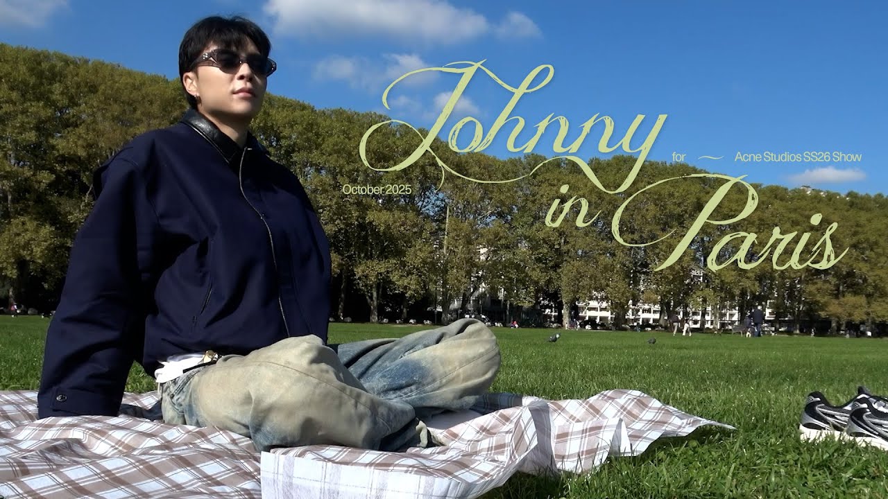 ₊‧✩어딜 가도 기분이 좋아요🐱✩‧₊ JOHNNY in PARIS | Acne Studios SS26 Show