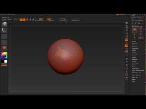 ZBrush Topology Brush - Introduction (Full Tutorial at BadKing.com.au)
