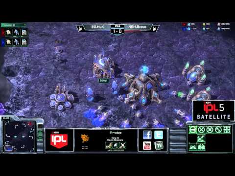 EG.HuK vs NSH.Brave Game 2 - IPL5 Asia Satellite Ro32 - StarCraft 2