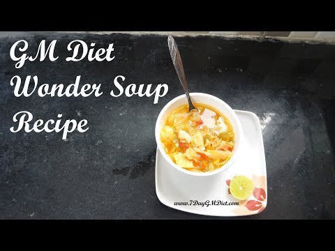 GM Diet Wonder Soup Recipe: Cabbage Diet for Weight Loss thumnail