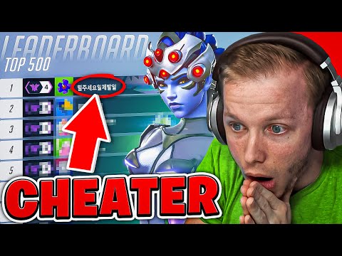 So there's ANOTHER Rank 1 Cheater in Overwatch 2... so I spectated him