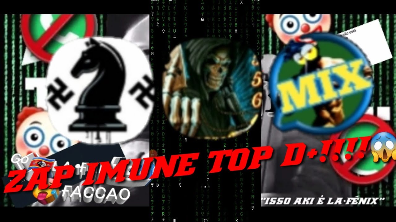 3 ZAP IMUNES TOP!!+2GRUPO DA LA•FÊNIX!!!!🥵😱😱🤫✌