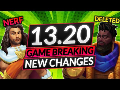 NEW PATCH 13.20 - CHAMPION BUFFS and NERFS - Full K'Sante Rework! - LoL Update Guide
