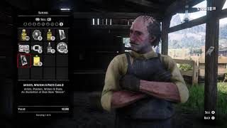 Selling 99 gold bars in Red Dead Redemption 2!