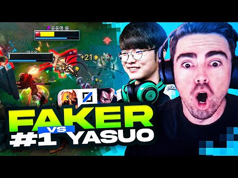 FAKER vs #1 YASUO Korea and this happened... *INSANE SOLO KILLS*