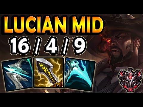 Lucian MID vs Ryze - KOREA Grandmaster Patch 11.15 ✅