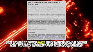 SynthID-Image: Image watermarking at internet scale (Oct 2025)