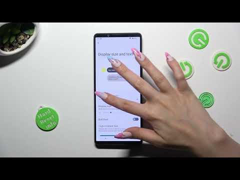 How To Change Font Size On Sony Xperia 1 V