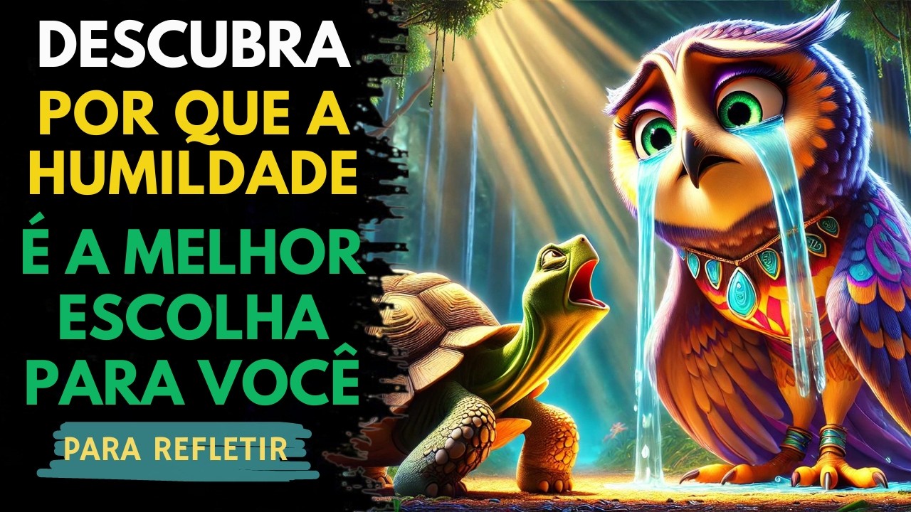 Seja Humilde - A Fábula da Coruja Sabe Tudo