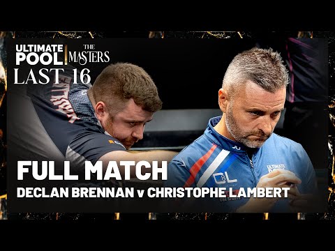 HUGE LAST 16 MATCH UP | Christophe Lambert v Declan Brennan | The Masters 2025