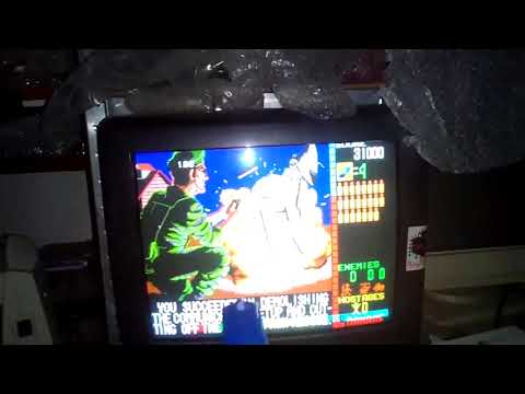 Operation Wolf (Taito) PCB repair #1