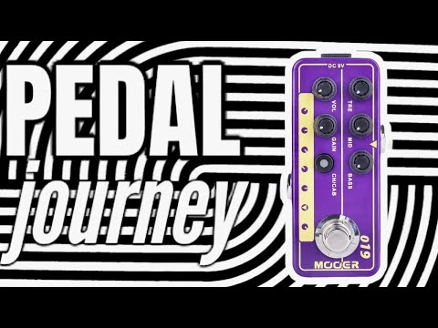 MOOER 019 UK Gold PLX Micro Preamp Marshall Plexi Sound DEMO