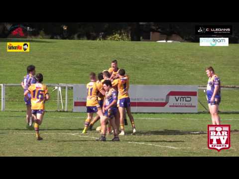 2017 IDRL Round 10 Under 18s Highlights - Berkeley Eagles Vs Dapto Canaries