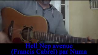 Hell Nep avenue (Francis Cabrel) cover guitare voix