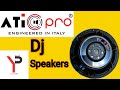 ati pro yogi pro 15inch dj top high punch high vibration clear sound dj speakers 🔊