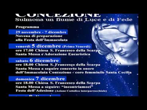 ONDA TG 06.12.2014 - DUE POLMONI DI SULMONA SI UNISCONO PER LA FESTA DELL'IMMACOLATA