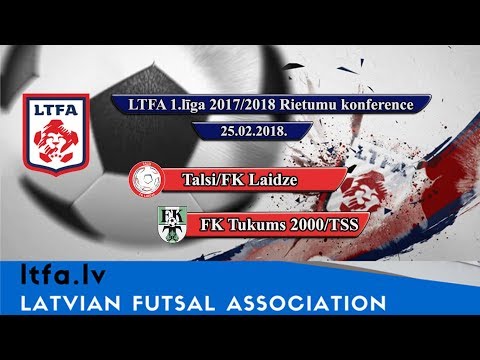 Talsi/FK Laidze - FK Tukums 2000/TSS [LTFA 1.LĪGA 2017/18 Highlights]