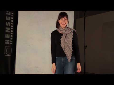 Fischer Wolle - Zackenschal "Messina" 759052