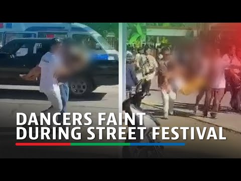 Dancers in Negros Oriental town festival pass out due to extreme heat ABS-CBN News