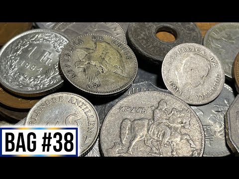 5X SILVER: Rare 1/2 Pound World Coin Grab Bag Unboxing - New Types & Designs Uncovered!!