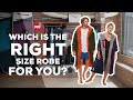 How to choose the Correct robe size for you - change robe size guide
