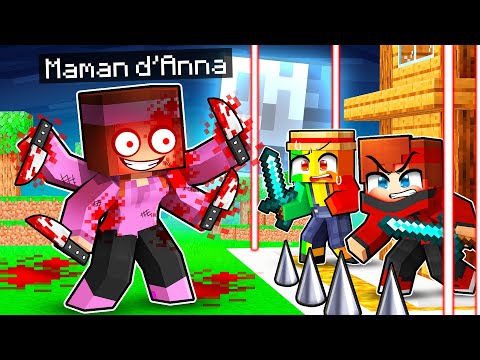 Anna's Mom vs. ULTRA SECURE Base on Minecraft!