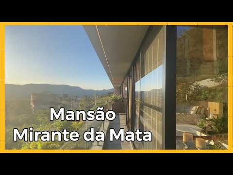 MANSÃO APAIXONANTE NO MIRANTE DA MATA EM BELO HORIZONTE 😍