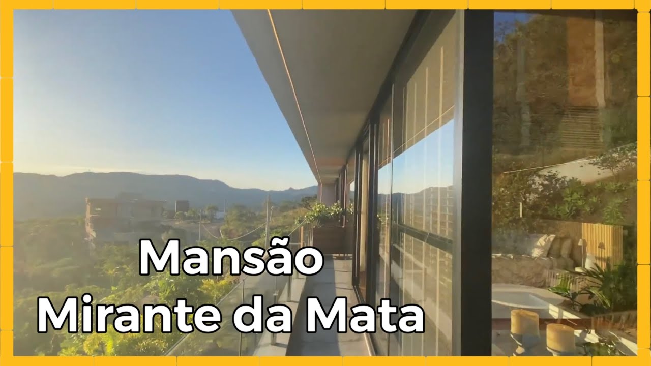 MANSÃO APAIXONANTE NO MIRANTE DA MATA EM BELO HORIZONTE 😍