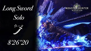 【MHW】Arch Tempered Xeno'jiiva 歴戦王ゼノジーヴァ 太刀 ソロ 8'26"20