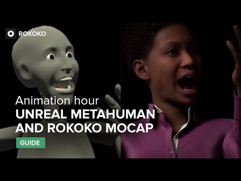Unreal MetaHuman + Rokoko Mocap - Rokoko Animation Hour