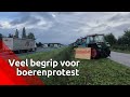 Veel mensen staan achter de actie van de boeren.