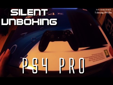 ASMR | SILENT UNBOXING PS4 Pro