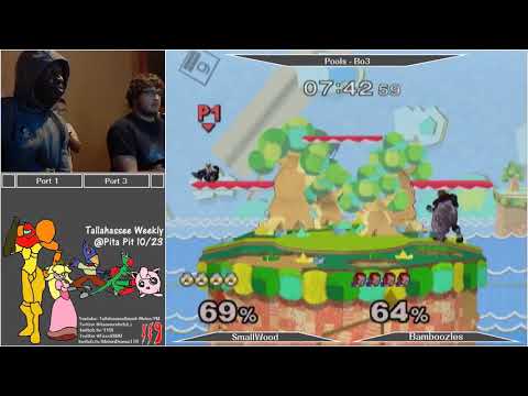 PP4Melee10/23 - Smallwood (Sheik) Vs. Bamboozles (Ganondorf) - Pools