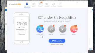 IOTransfer 3 Pro ile iPhone'dan Bilgisayara Bilgisayardan iPhone'a Fotoğraf Müzik Kişileri Aktarma