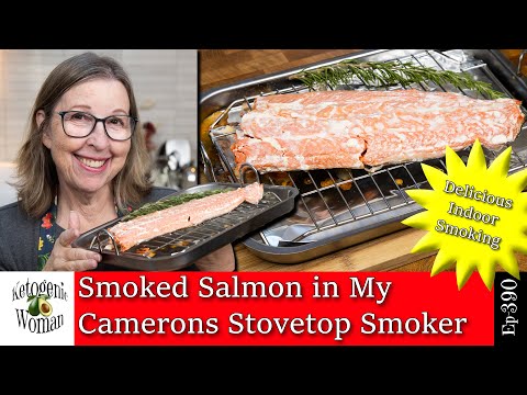 Hot Smoked Salmon in Camerons Stove Top Smoker ! Easy Indoor Smoking | Omega 3 Rich Food
