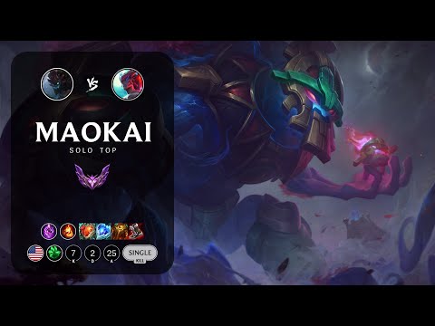 Maokai Top vs Yone - NA Master Patch 13.9
