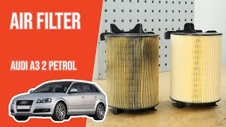 Youtube thumbnail of video "How to replace the air filter Audi A3 mk2 1.2 TFSI 💨"