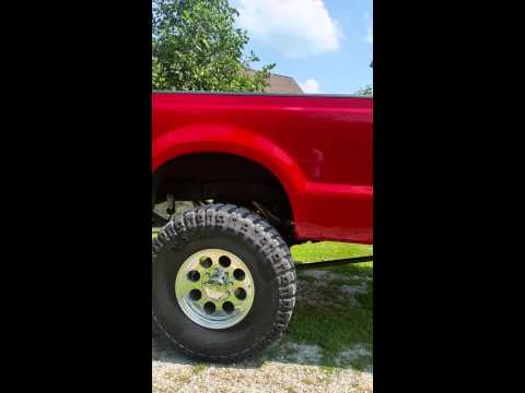 2000 7.3 8in lift with 40in tires