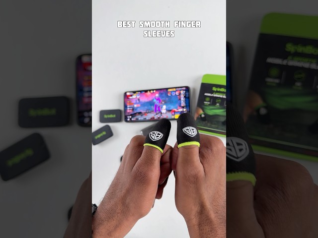Vídeo relacionado con RISOKA 10 Piezas Gaming Finger Sleeves - para el Juego móvil - PUBG Finger Sleeve - Finger Sleeve Gaming - PUBG Mobile Gaming Finger Sleeve - Finger Gloves - Mobile Thumb Trigger Touchscreen