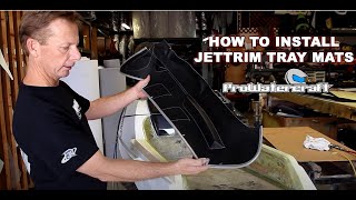 How to install Jettrim jetski tray mats