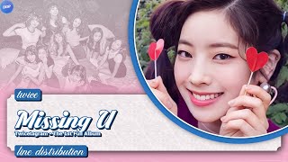 [REMAKE] TWICE (트와이스) - MISSING U (Line Distribution) [STUDIO Version]