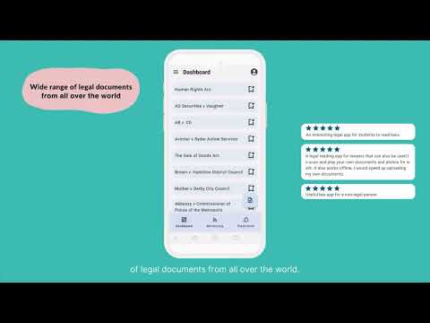 US Law Reader App AI study aid