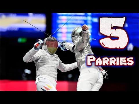 Fencing Basics: The 5 Parries of Sabre