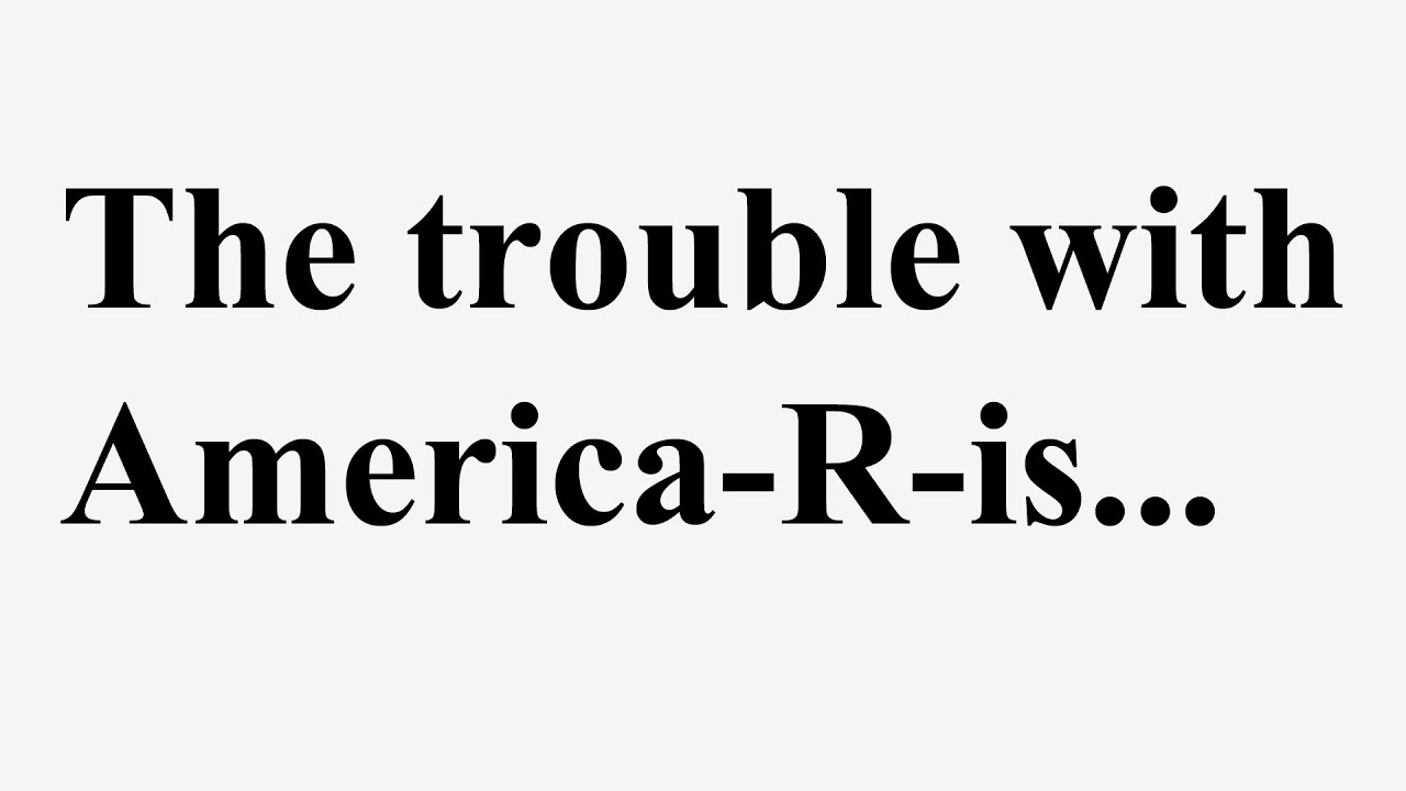 British extra R-sounds and why we don't hear them