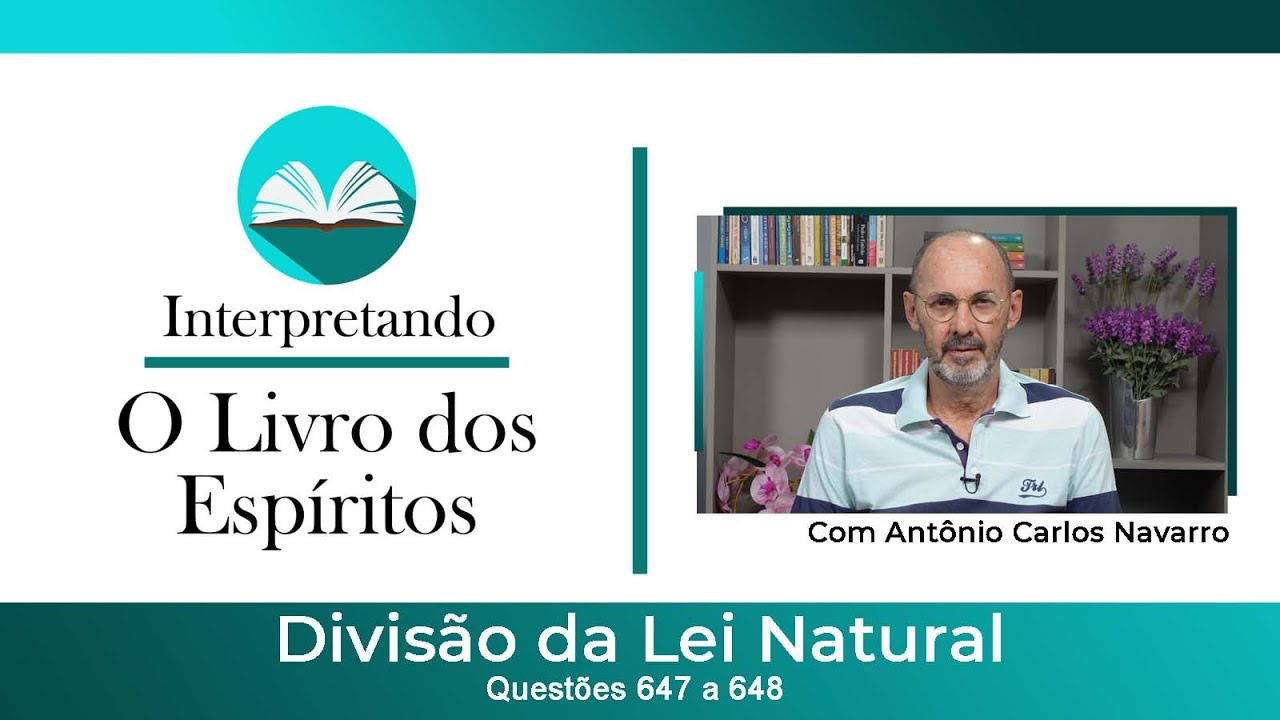Questões 647 e 648 - Divisão da Lei Natural.