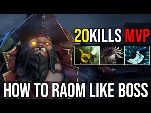 MVP Fatty Man [Pudge] How to Raoming Like a Boss 20Kills Immortal Rank 7.18 | Dota 2 FullGame