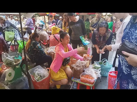 Street Food In Phnom Penh Market - Daily Fresh Food Compilation - Amazing Food View In Market